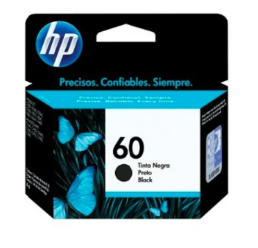 Cartucho HP  60  NEGRO